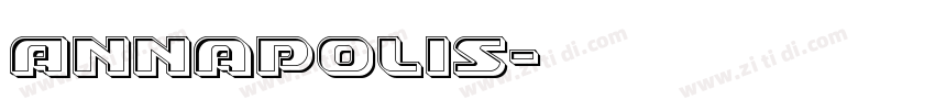 Annapolis字体转换