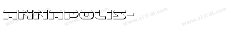 Annapolis字体转换