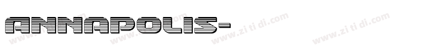 Annapolis字体转换