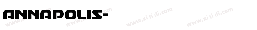 Annapolis字体转换