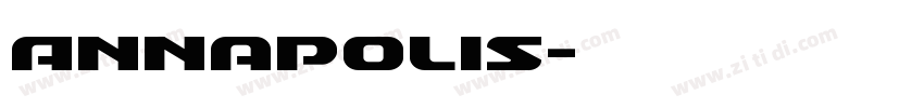 Annapolis字体转换