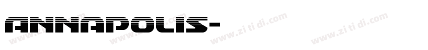 Annapolis字体转换