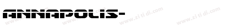 Annapolis字体转换