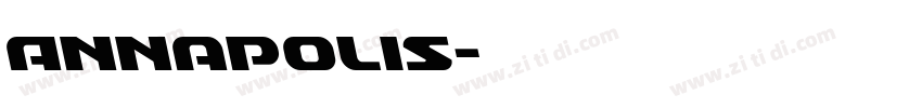 Annapolis字体转换