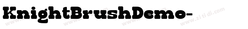 KnightBrushDemo字体转换