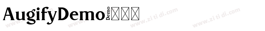 AugifyDemo字体转换