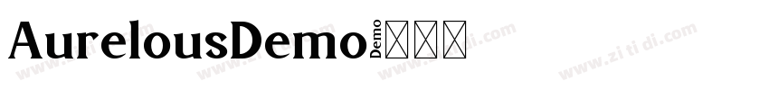 AurelousDemo字体转换