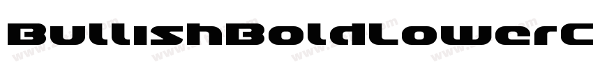 BullishBoldLowerCase字体转换