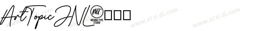 ArtTopicJNL字体转换