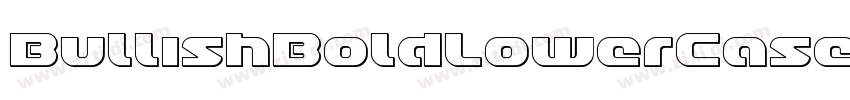 BullishBoldLowerCase字体转换