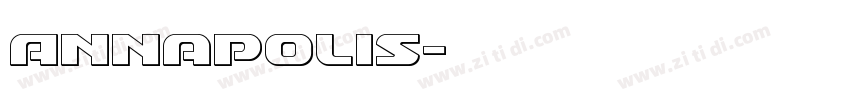 Annapolis字体转换