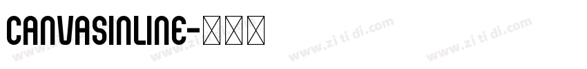 CanvasInline字体转换 CanvasInline字体转换