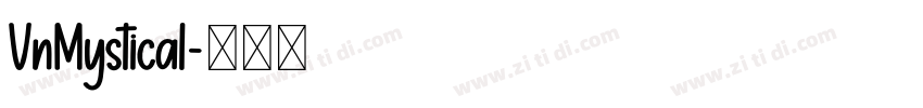 VnMystical字体转换