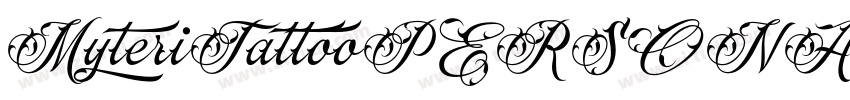MyteriTattooPERSONAL字体转换