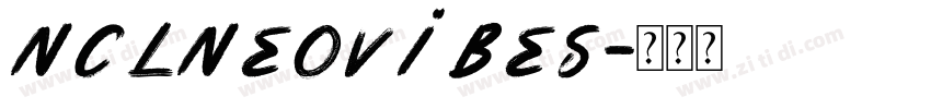 NCLNeovibes字体转换