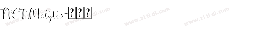 NCLMolgtis字体转换