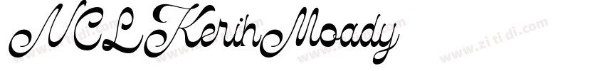 NCLKerihMoady字体转换