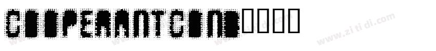 CooperAntConD字体转换