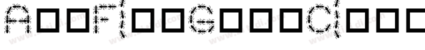 AntFarmGoneCamping字体转换
