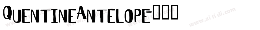 QuentineAntelope字体转换