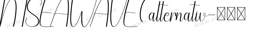 NTSEAWAVE(alternativ字体转换