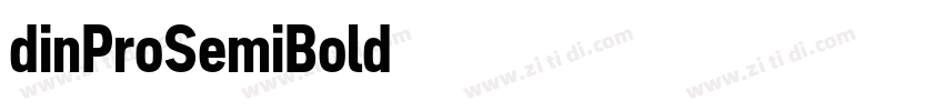 dinProSemiBold字体转换