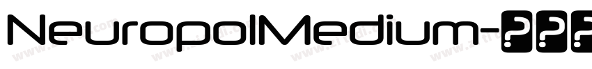 NeuropolMedium字体转换