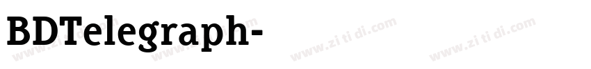 BDTelegraph字体转换