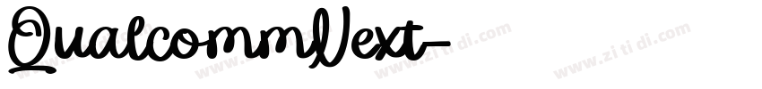 QualcommNext字体转换