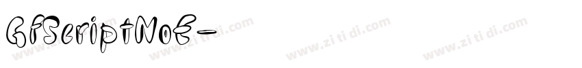 GfScriptNoE字体转换