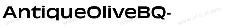 AntiqueOliveBQ字体转换