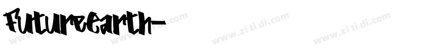FutureEarth字体转换