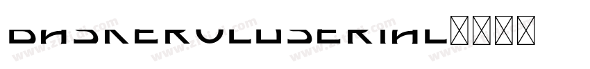 BaskerOldSerial字体转换