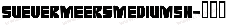 SueVermeer5MediumSH字体转换