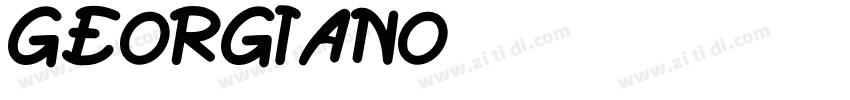 GEORGIANO字体转换
