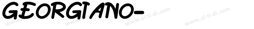 GEORGIANO字体转换