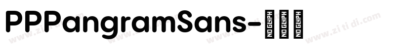 PPPangramSans字体转换 PPPangramSans字体转换