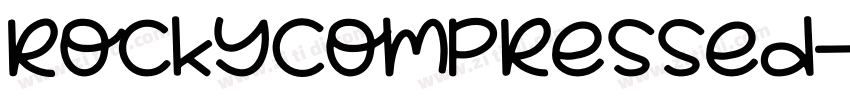 RockyCompressed字体转换