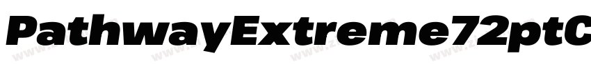 PathwayExtreme72ptCo字体转换