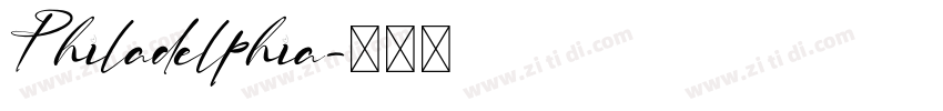 Philadelphia字体转换