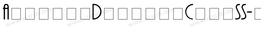 AprilleDisplayCapsSS字体转换