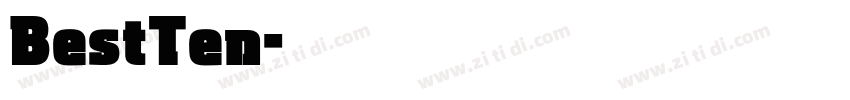 BestTen字体转换