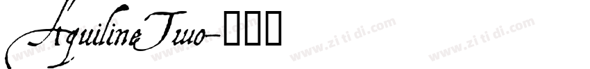 AquilineTwo字体转换 AquilineTwo字体转换