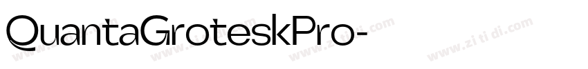 QuantaGroteskPro字体转换 QuantaGroteskPro字体转换