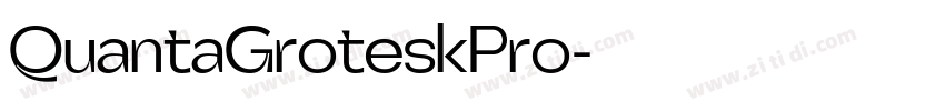 QuantaGroteskPro字体转换 QuantaGroteskPro字体转换