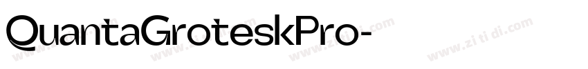 QuantaGroteskPro字体转换 QuantaGroteskPro字体转换