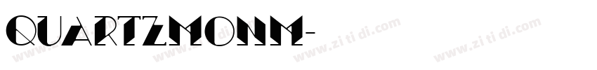 QuartzMonM字体转换