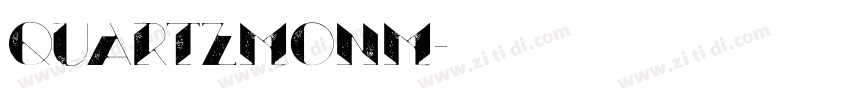 QuartzMonM字体转换