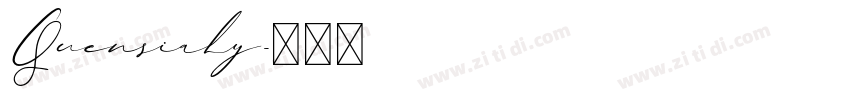Quensialy字体转换