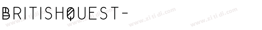 BritishQuest字体转换